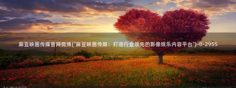 麻豆传媒合集：麻豆映画传媒官网微博(\