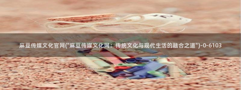 麻豆专题描述
