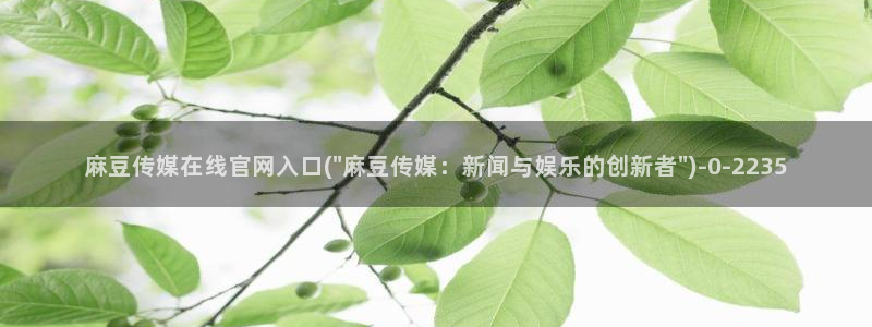 麻豆内容页